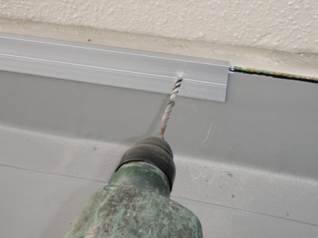 屋上の立ち上がりの防水処理