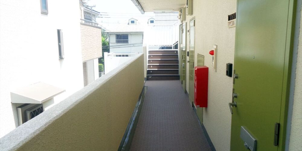 長尺シート　施工後
