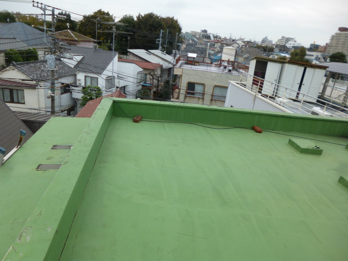 屋上防水　施工前